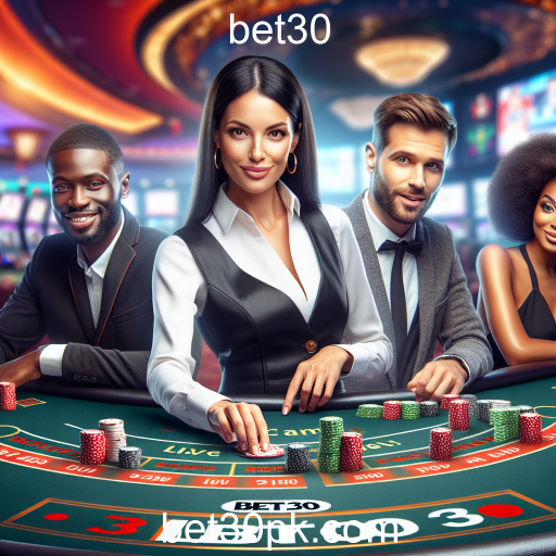 A Experiência Imersiva do Live Casino no Bet30
